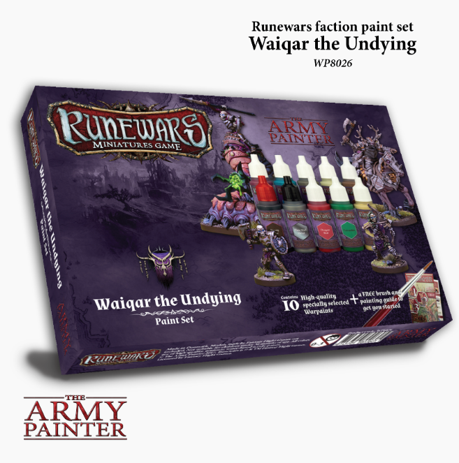 Runewars: Waiqar the Undying Paint Set | Jack's On Queen