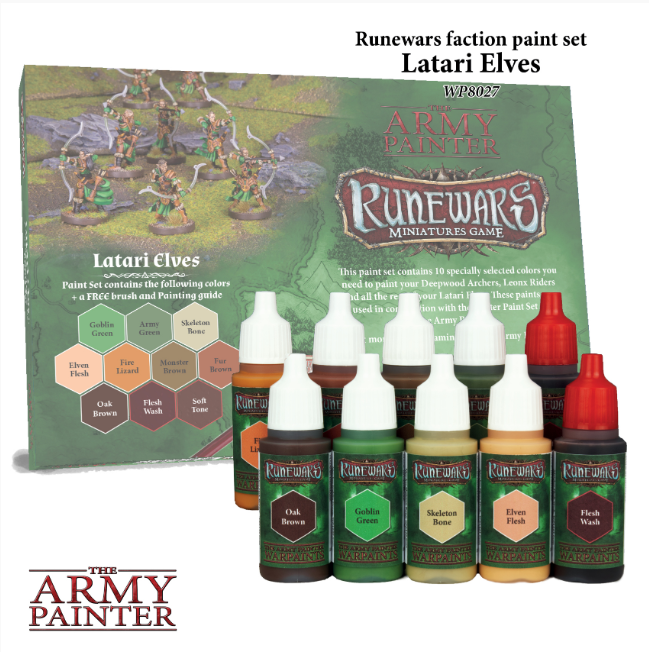 Runewars: Latari Elves Paint Set | Jack's On Queen