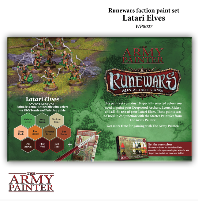 Runewars: Latari Elves Paint Set | Jack's On Queen