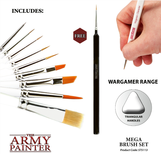 Wargames Mega Brush Set | Jack's On Queen