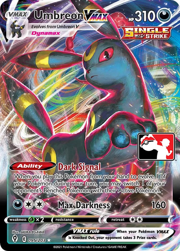 Umbreon VMAX (095/203) [Prize Pack Series One] | Jack's On Queen