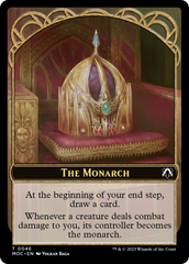 The Monarch // Shapeshifter Double-Sided Token [March of the Machine Commander Tokens] | Jack's On Queen