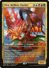 Nira, Hellkite Duelist [Unique and Miscellaneous Promos] | Jack's On Queen