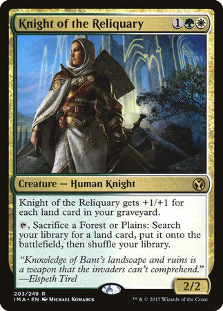 Knight of the Reliquary [Iconic Masters] | Jack's On Queen