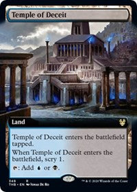 Temple of Deceit (Extended Art) [Theros Beyond Death] | Jack's On Queen