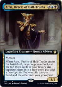 Atris, Oracle of Half-Truths (Extended Art) [Theros Beyond Death] | Jack's On Queen