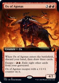 Ox of Agonas (Extended Art) [Theros Beyond Death] | Jack's On Queen