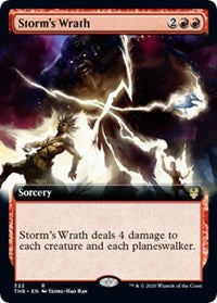 Storm's Wrath (Extended Art) [Theros Beyond Death] | Jack's On Queen