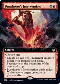 Purphoros's Intervention (Extended Art) [Theros Beyond Death] | Jack's On Queen