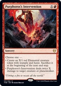 Purphoros's Intervention [Theros Beyond Death] | Jack's On Queen