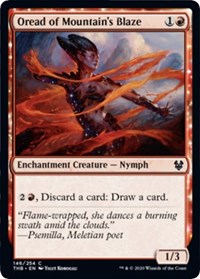 Oread of Mountain's Blaze [Theros Beyond Death] | Jack's On Queen