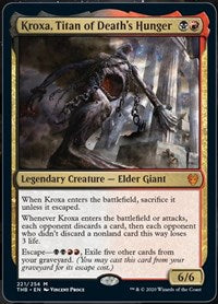 Kroxa, Titan of Death's Hunger [Theros Beyond Death] | Jack's On Queen