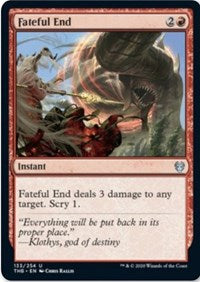 Fateful End [Theros Beyond Death] | Jack's On Queen