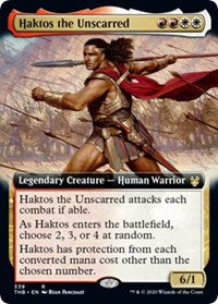 Haktos the Unscarred (Extended Art) [Theros Beyond Death] | Jack's On Queen