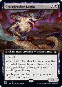 Gravebreaker Lamia (Extended Art) [Theros Beyond Death] | Jack's On Queen
