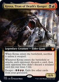 Kroxa, Titan of Death's Hunger (Extended Art) [Theros Beyond Death] | Jack's On Queen