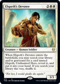 Elspeth's Devotee [Theros Beyond Death] | Jack's On Queen