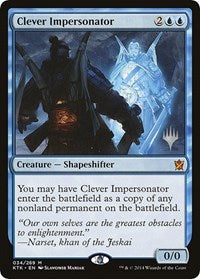 Clever Impersonator [Promo Pack: Theros Beyond Death] | Jack's On Queen