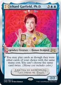 Richard Garfield, Ph.D. [Unsanctioned] | Jack's On Queen