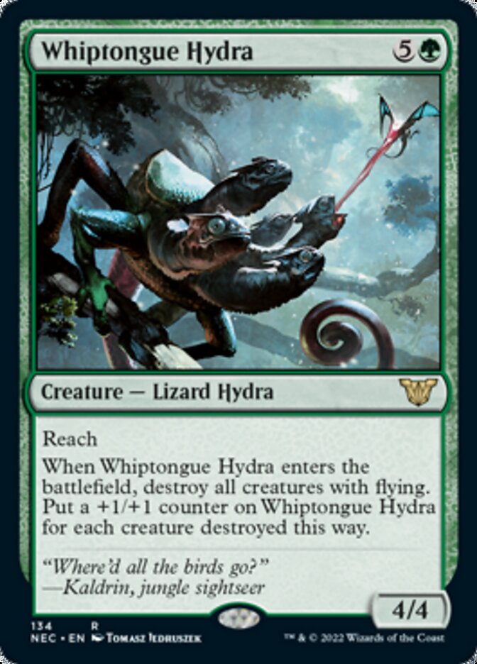 Whiptongue Hydra [Kamigawa: Neon Dynasty Commander] | Jack's On Queen