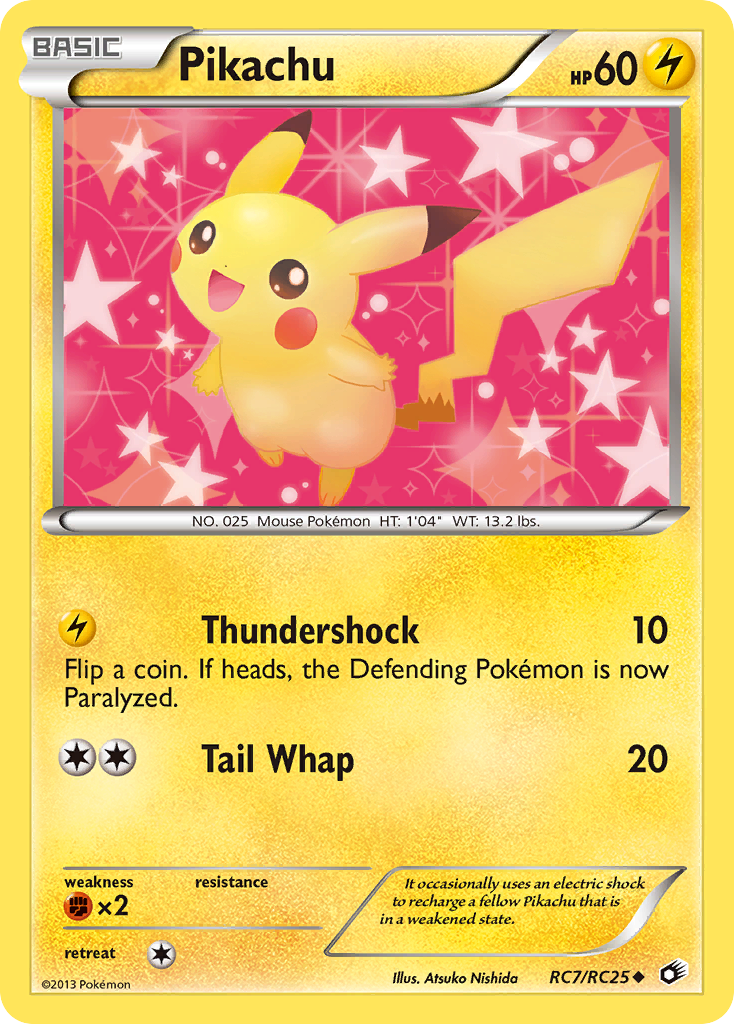 Pikachu (RC7/RC25) [Black & White: Legendary Treasures] | Jack's On Queen