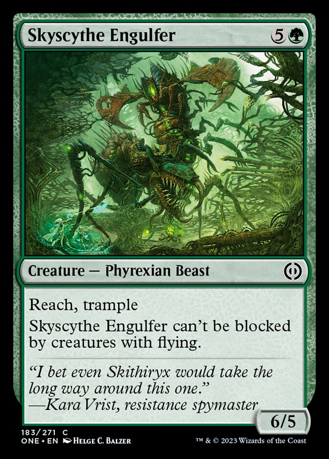 Skyscythe Engulfer [Phyrexia: All Will Be One] | Jack's On Queen