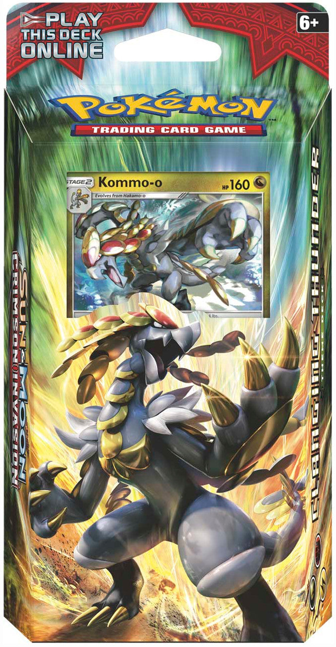 Sun & Moon: Crimson Invasion - Theme Deck (Clanging Thunder) | Jack's On Queen