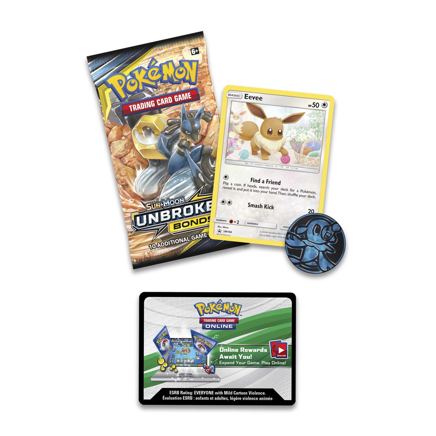 Sun & Moon: Unbroken Bonds - Single Pack Blister (Eevee) | Jack's On Queen