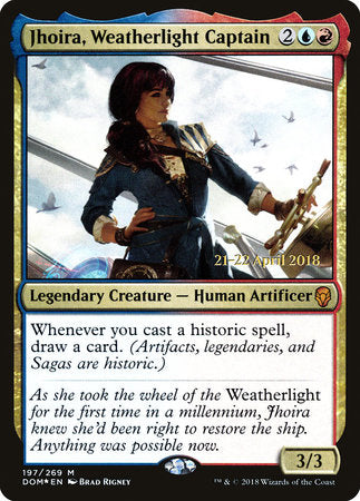 Jhoira, Weatherlight Captain [Dominaria Promos] | Jack's On Queen