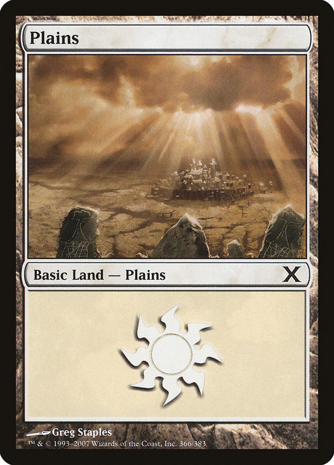 Plains (366) [Tenth Edition] | Jack's On Queen