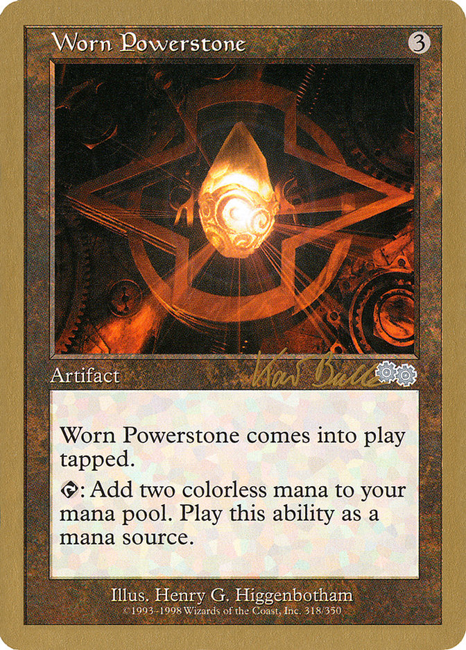 Worn Powerstone (Kai Budde) [World Championship Decks 1999] | Jack's On Queen