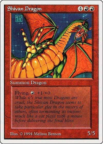 Shivan Dragon [Summer Magic / Edgar] | Jack's On Queen