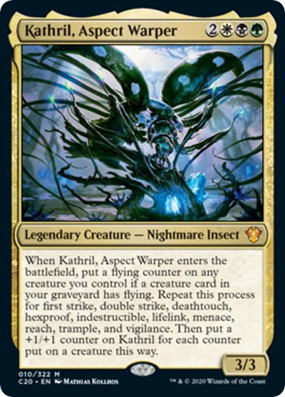 Kathril, Aspect Warper (Commander 2020) [Oversize Cards] | Jack's On Queen