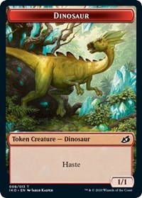 Dinosaur Token [Ikoria: Lair of Behemoths] | Jack's On Queen
