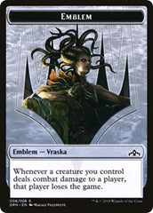 Vraska Emblem // Human Double-sided Token (Challenger 2020) [Unique and Miscellaneous Promos] | Jack's On Queen