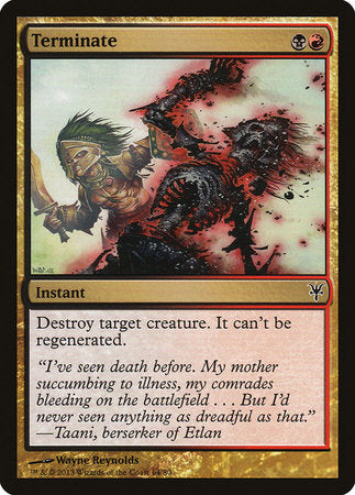 Terminate [Duel Decks: Sorin vs. Tibalt] | Jack's On Queen