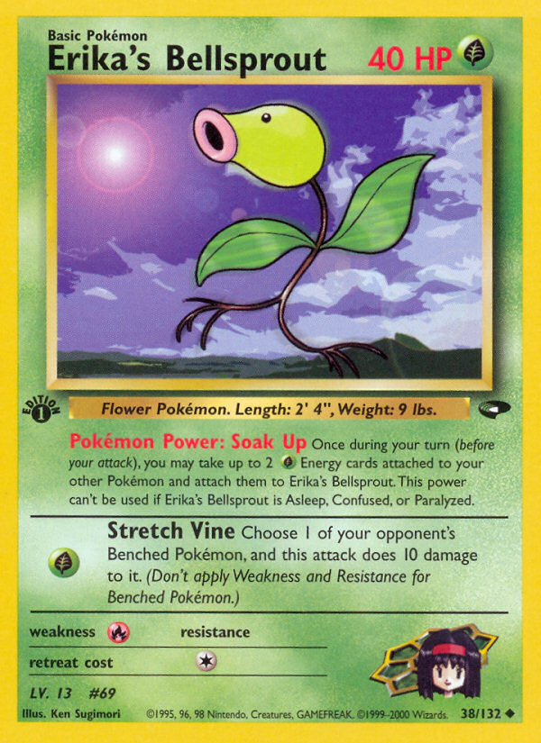 Erika's Bellsprout (38/132) [Gym Challenge 1st Edition] | Jack's On Queen