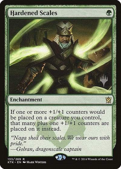 Hardened Scales [Khans of Tarkir Promos] | Jack's On Queen