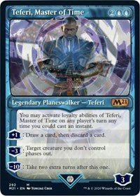Teferi, Master of Time (Showcase) (292) [Core Set 2021] | Jack's On Queen