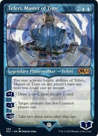 Teferi, Master of Time (Showcase) (293) [Core Set 2021] | Jack's On Queen