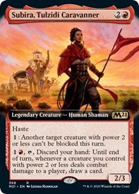 Subira, Tulzidi Caravanner (Extended Art) [Core Set 2021] | Jack's On Queen