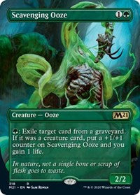 Scavenging Ooze (Alternate Art) [Core Set 2021] | Jack's On Queen