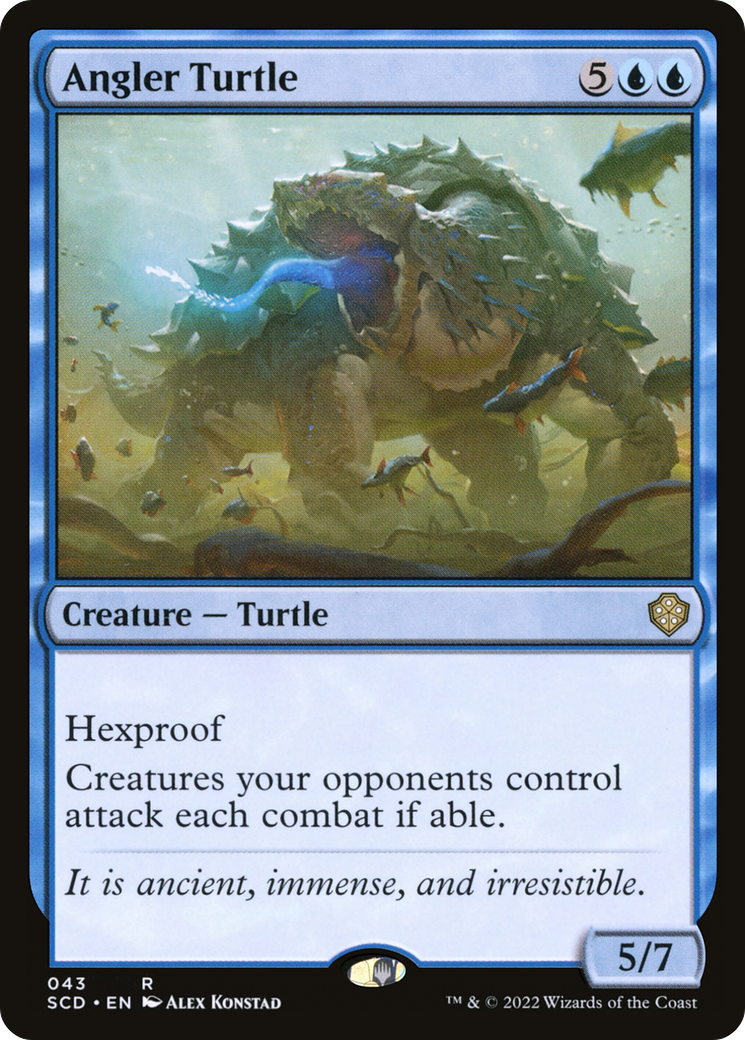 Angler Turtle [Starter Commander Decks] | Jack's On Queen