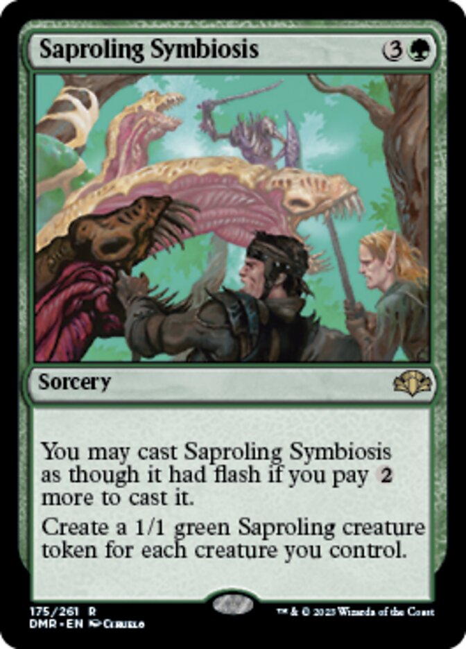 Saproling Symbiosis [Dominaria Remastered] | Jack's On Queen