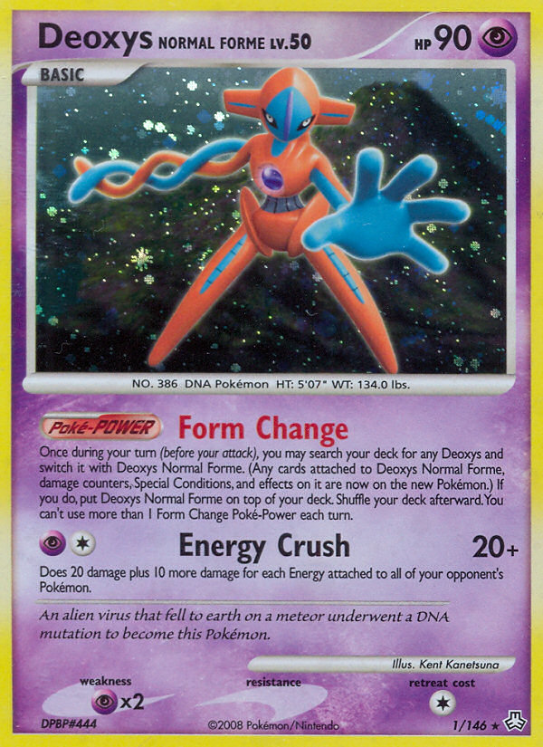 Deoxys Normal Forme (1/146) [Diamond & Pearl: Legends Awakened] | Jack's On Queen