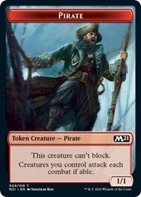 Pirate Token [Core Set 2021] | Jack's On Queen