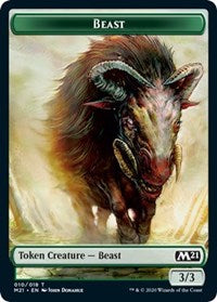 Beast Token [Core Set 2021] | Jack's On Queen