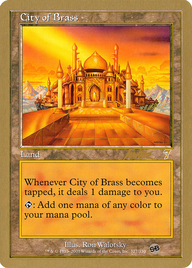 City of Brass (Brian Kibler) (SB) [World Championship Decks 2002] | Jack's On Queen