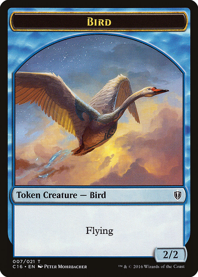 Bird (007/021) [Commander 2016 Tokens] | Jack's On Queen