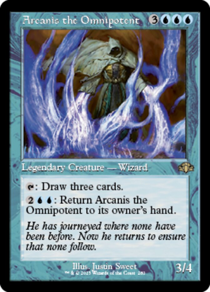 Arcanis the Omnipotent (Retro) [Dominaria Remastered] | Jack's On Queen
